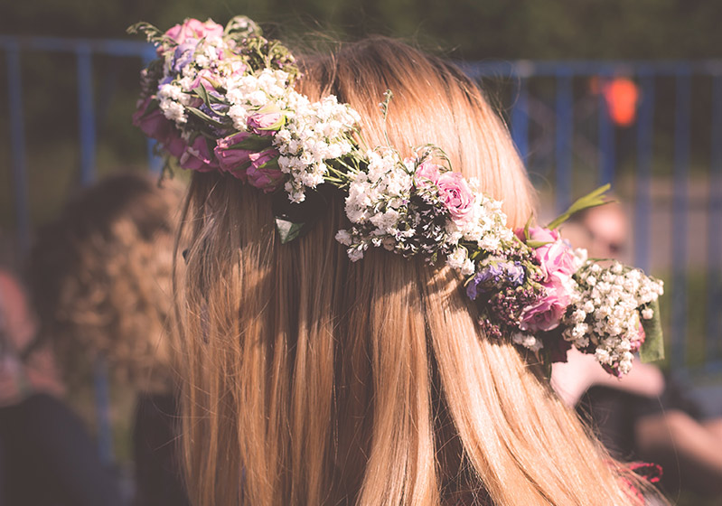DIY: Wild Flowers Hair Crown Making