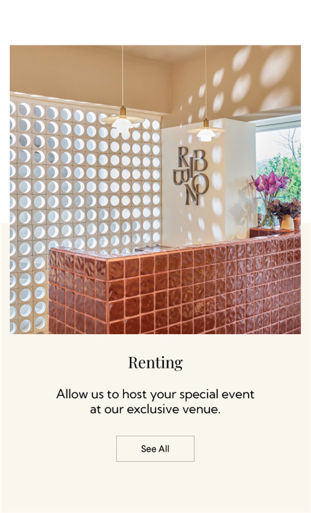 Venue Rental